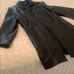 Wilson’s Leather long jacket
